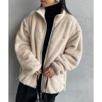 「DANTON」 ジップアップブルゾン 38 オフホワイト レディース