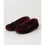 「Minnetonka」 モカシンシューズ 7 レッド レディース