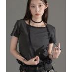 tシャツ レースタイ付きプルオーバー「ZOZOTOWN限定アイテム」 レディース
