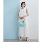 「ADAM ET ROPE'」 ノースリーブワンピース FREE ホワイト レディース