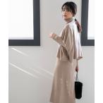 「NANO universe」 コンビワンピース FREE ベージュ レディース