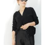 ニット セーター *Fine Cotton Vネック カーディガン レディース