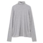 tシャツ リヨセルカシミヤベア タートルトップス レディース