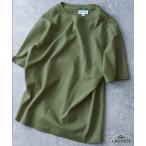 「LACOSTE」 半袖Tシャツ 4 グリーン メンズ