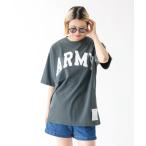 tシャツ 「TOP KHAKI /トップカーキ」JOHNBULL/ジョンブル/ARMY プリントTシャツ/ ユニセックス メンズ レディース