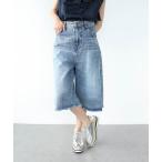 ジーンズ デニム デニムパンツ デニムハーフパンツ オリジナル レディース