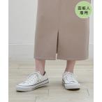スニーカー 「芸能人着用」撥水厚底PUスニーカー レディース