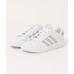 スニーカー adidas アディダス GRAND COURT 2.0 K キッズスニーカー ひも靴 子供靴(グランドコート2.0K) GW6506 フ
