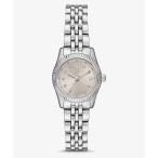 腕時計 LEXINGTON パヴェ シルバートーン プチウォッチ レディース