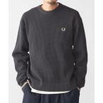 トレーナー スウェット 「SHIPS別注」FRED PERRY_ シングル ティップ ワッフル ニット メンズ