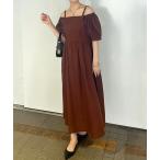 ワンピース オフショルリネンワンピース