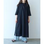 ワンピース L/embroidely kaftan ワンピース