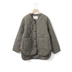 ダウンコート ダウンジャケット MidiUmi キルティングコクーンスリーブジャケット レディース