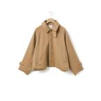 ダウンコート ダウンジャケット MidiUmi ウールショートジャケット レディース