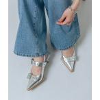 ショッピングピンヒール パンプス 「ふかふか・柔らかい」ダブルベルト5cmパンプス BZ23844