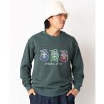トレーナー スウェット 10.3oz FEEL IT! 刺繍スウェットシャツ メンズ レディース