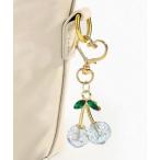 ショッピングさくらんぼ キーホルダー 「urge select」チェリー さくらんぼモチーフ キラキラ バッグチャーム「マルチウェイ/6色展開」