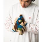 手袋 手編みミトングローブ レディース メンズ