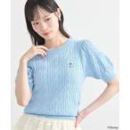 ニット セーター Disney×Seiji Matsumoto刺繍ニット レディース