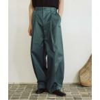 チノパン シルキーコットンワイドテーパートパンツ(HARE) メンズ