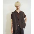 ベスト ジレ 「SET UP対応」シックリラックスカットオフベスト(HARE) メンズ