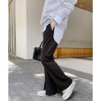 「Spick & Span」 ブーツカットパンツ 38 ブラック レディース