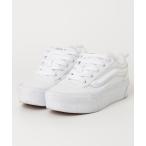 「VANS」 ローカットスニーカー 23.5cm ホワイト レディース