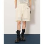 ショッピングハーフパンツ レディース パンツ メッシュニットハーフパンツ レディース