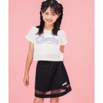 tシャツ オフショル見えトップス×�