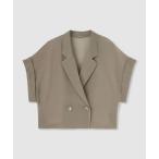 ジャケット テーラードジャケット ワルツシアードルマンショートジャケット レディース