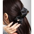 ヘアクリップ リボン バナナ クリップ