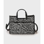 ショッピング柄 トートバッグ 「選べる3柄」ジャカードミディアムトート レディース