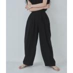 パンツ 「接触冷感」 コクーンパンツ レディース