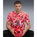 tシャツ PUMA プーマ メンズ 2025-26 ACミラン プレマッチ 半袖 シャツ メンズ