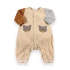 ショッピングロンパース ベビー服 ロンパース クマカバーオール