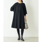 ショッピングワンピース ワンピース 袖パフジャガードワンピース