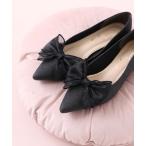 ショッピングキラキラ パンプス キラキラグリッターリボンパンプス