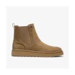 ショッピングスエード ブーツ Polden Easy / ポールデンイージー（ダークサンドスエード） メンズ