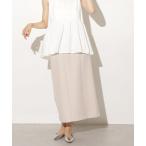 マルチサイズ スカート サイドベルトディティールタイトスカート