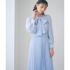 「ANAYI」 シャツワンピース 34 ブルー レディース