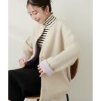 [natural couture] no color пальто FREE слоновая кость женский 