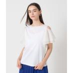 tシャツ ライトポンチオフショルプルオーバー レディース