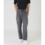 ショッピングブラックレーベル ジーンズ メタリックファイバーウォッシュドデニム メンズ