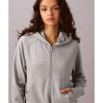 ショッピングリゾート パーカー フレンチテリー ジップアップパーカー レディース