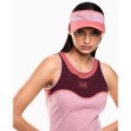 サンバイザー 「エンポリオ アルマーニ EA7」Tennis Pro バイザー コットン レディース メンズ