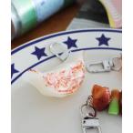 ショッピングキーホルダー キーホルダー オリジナル 惣菜キーホルダー