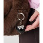  брелок для ключа лента × Heart очарование 