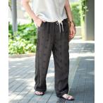 パンツ TICCA / ティッカ フラワーエンブロイダリーパンツ レディース