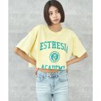 tシャツ ミニ裏毛カレッジロゴ クロ
