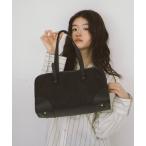 ボストンバッグ ナイロンツイルスクエアハンドバッグL レディース